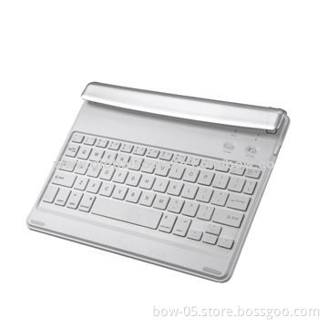 Wireless Bluetooth 3.0 Keyboard Case for iOS iPad Air/5 with Hinge Slot/Dock